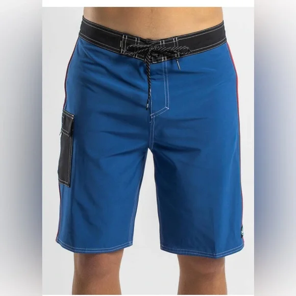 Quiksilver Saturn Blue Boardshort Swim Trunks SIZE 14 Board Short - Picture 15 of 15